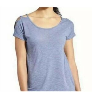 Athleta Siri Mind-Over-Matter short sleeve top